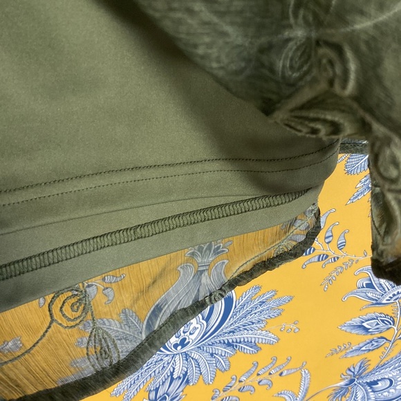 BUA//BUA size S boho beautiful green tunic length tank - Picture 3 of 6